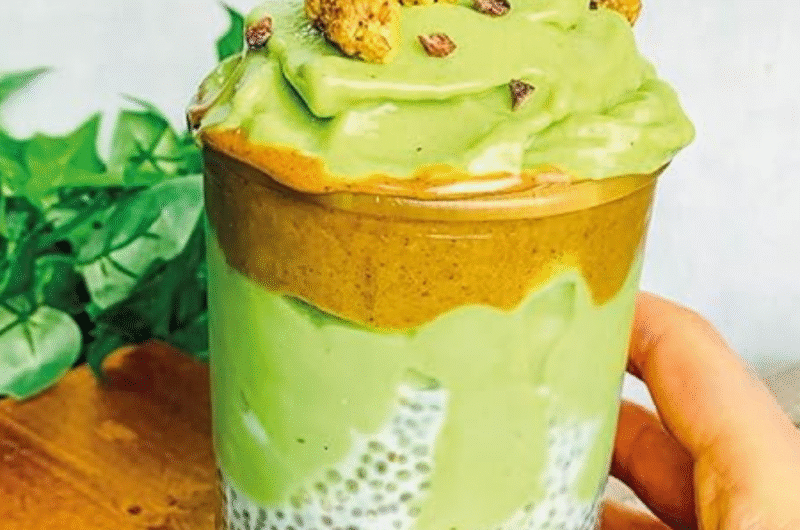 Green Mango Chia Pudding